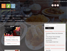 Tablet Screenshot of gourmetpark.com